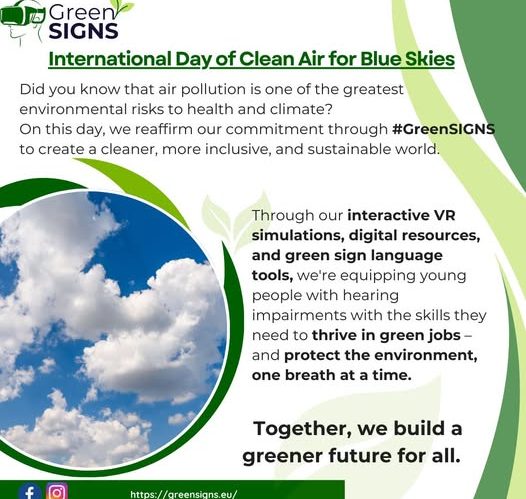 Clean Air, Blue Skies, and Green Skills!