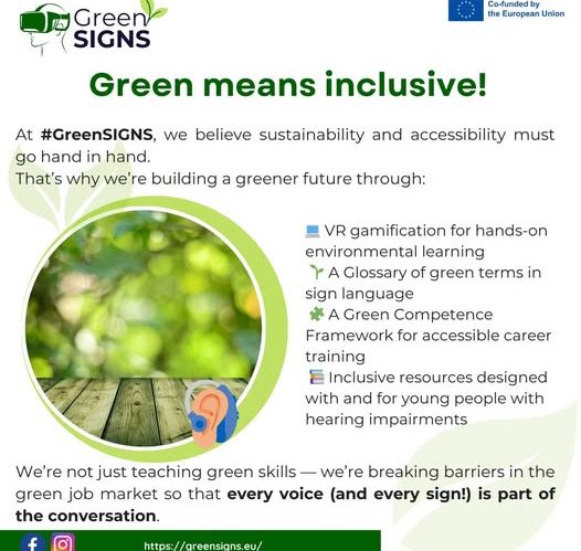 Green means inclusive!